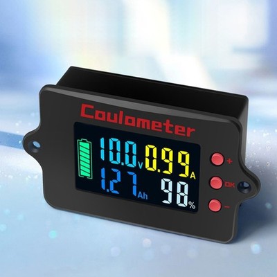 Portable Coulomb Counter With Clear Color Display Perfect For Field Work