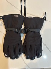 Scott Warm Black Gloves Size Medium 7.5