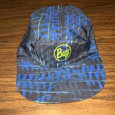 Buff Pack Run Cap Hat R-Sural Blue Green Lightweight UPF50 Wicking Packable