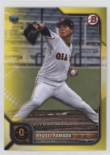 2022 Bowman NPB Nippon Professional Baseball Yellow /150 Ryusei Yamada #115 00cp