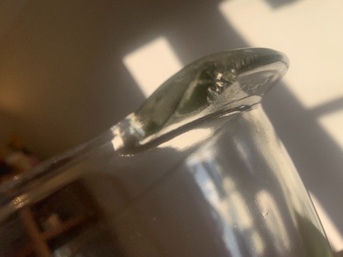 VINTAGE KENWOOD CHEF FOOD MIXER CLEAR GLASS BOWL - A700 (A/B/D) - Picture 4 of 5