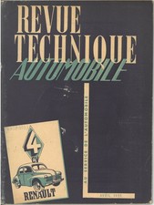 Revue technique Renault 4CV