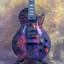 Serj Tankian “Foundations”LP Custom Electric Guitar Modern Exclusive Artwork