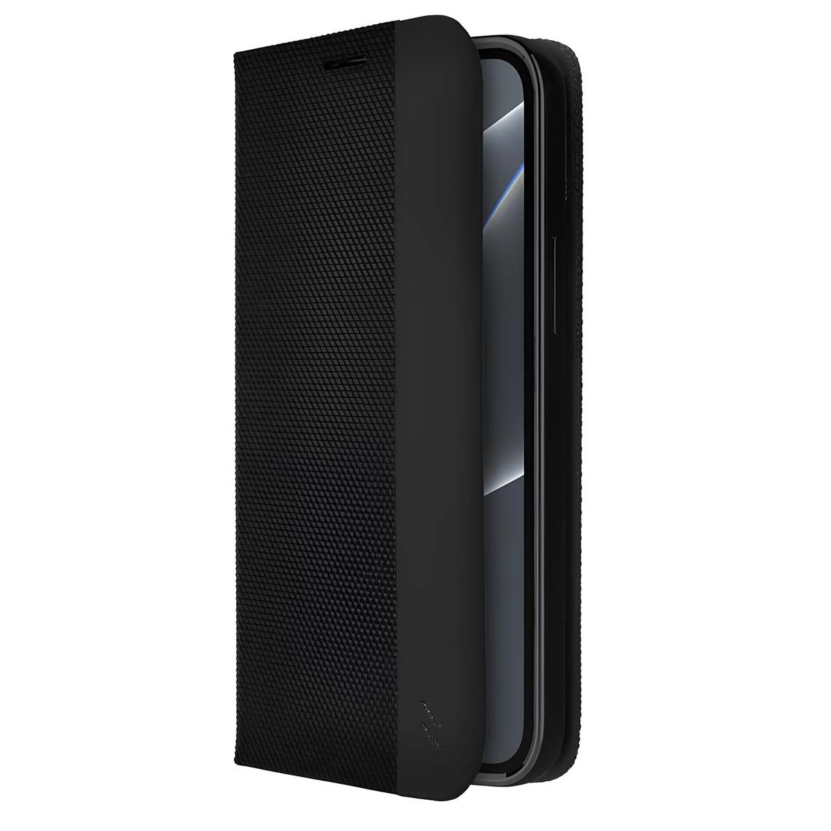 Étui folio iPhone 13 Pro Max antichoc noir Zizo avec fente portefeuille amovible