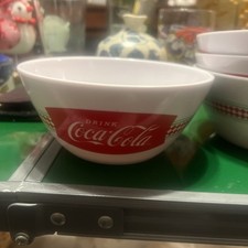 Set Of 4Gibson Coca Cola 6&rdquo; Melamine Cereal Bowls