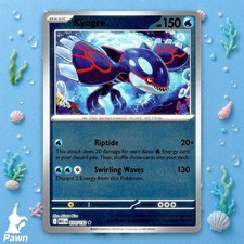 Kyogre 34/132 Mega Evoluzione Rara Carta Pokemon TCG Acqua Singola