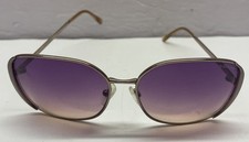Kenneth Cole Reaction Sunglasses KC1188 Women  s Oversized Gold Frame Purple Lens