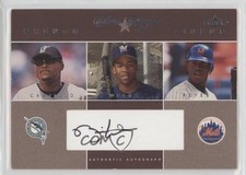 2004 Fleer Classic Clippings Silver 3/99 Rickie Weeks Luis Castillo Auto 0o8k