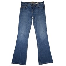 Paris Blues Womens Low Rise Bootcut Jeans Medium Wash Blue Size 11 Y2K Vintage
