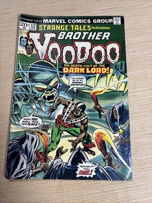 Strange Tales Brother Voodoo #172 Fine/Fine- Marvel 1974 MVS Intact