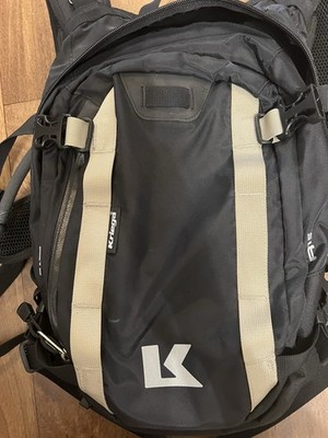 Kriega R20 Backpack Black Off Road Water Resistant Waist Strap Lightweight