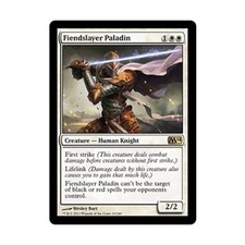 WotC MtG M14 Fiendslayer Paladin (R) (Foil) NM
