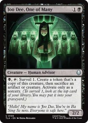 MTG Avatar U Joo Dee, One of Many #0105 PLAYSET 4X X4