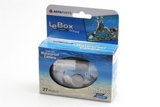 AgfaPhoto LeBox Ocean Disposable Camera 27 Color Photos Exp 4/25