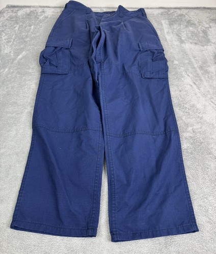 U.S. Coast Guard Operational Dress Uniform Hose Herren Größe Medium kurz blau