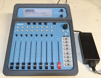Renegade Labs Blue 328 Compact Digital Mixer AES and HD-SDI input cards