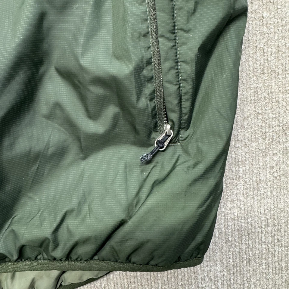 Chaleco Puffball Patagonia De Colección Para Hombres L Militar Especial Estilo MARTE Verde Cremallera Foto 3 de 4