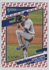 2021 Panini Donruss Variation One Hundred /100 Jacob deGrom (The Big Apple) 3v0