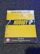 Nobody - 4K UHD Blu-ray Limited Edition Steelbook - Rare - First Release