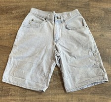 Vintage Denim Shorts Womens 26 Light Wash High Rise Mom Shorts 80s 90s