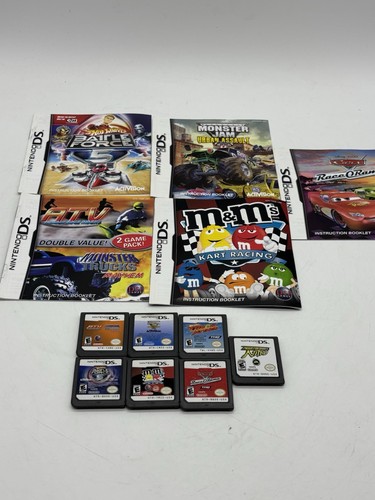 Konvolut 7 Nintendo DS Rennspiele - Autos, Monstertruck, Hot Wheels, NFS funktioniert