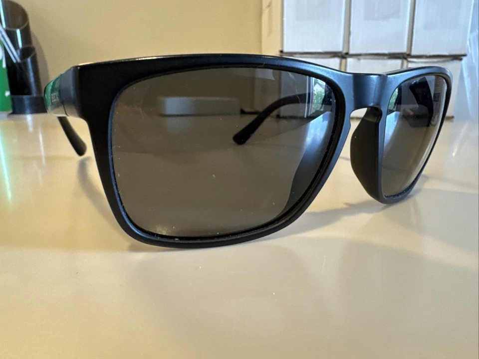 Óculos de sol polarizado Bex Jaebyrd II armação preta/lentes cinza #N15 - Imagem 2 de 4