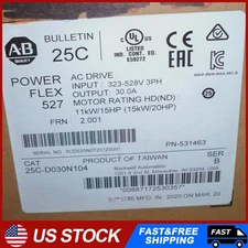 1PC 25C-D030N104 BRAND NEW AB 25CD030N104 FREE  Shipping US