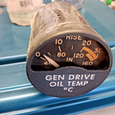 VOLTRON 124838, 10-60757-28, GEN DRIVE OIL TEMPERATURE INDICATOR GAUGE W/TAG VOLTRON 124838, 10-60757-28, GEN DRIVE OIL TEMPERATURE INDICATOR GAUGE W/TAG