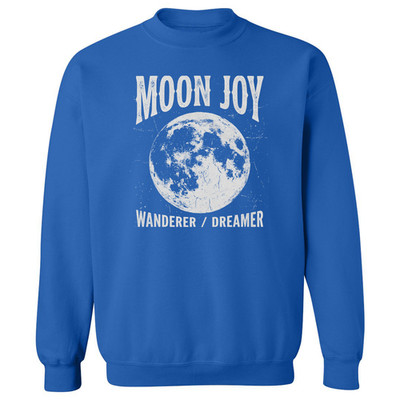 Copy Moon Joy Graphic Artemis II Wanderer Dreamer Unisex Crewneck Sweatshirt