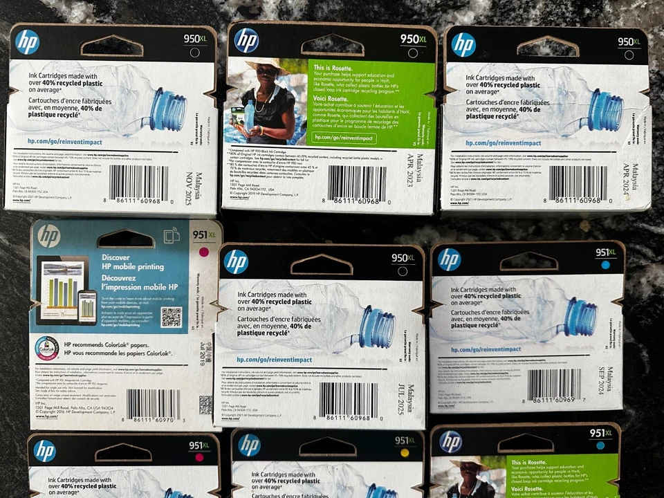 CARTUCHOS HP 950XL 951XL TODOS LOS COLORES - HP251 8600 8100 8610 8615 8620 8625 8630 Foto 3 de 4