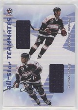2001-02 ITG Be A Player Memorabilia /80 Brendan Shanahan Steve Yzerman HOF 1o3