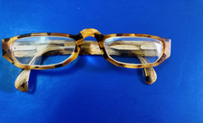 Alain Mikli Paris VTG BRN Tortoise 1/2 Eyeglass Frame 915 473 ClipOnSunglasses