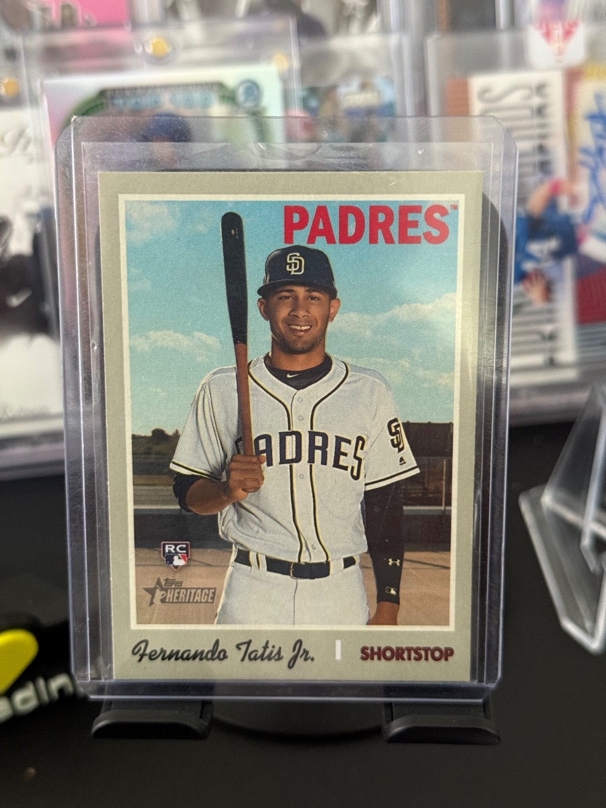 2019 Topps Heritage Fernando Tatis Jr. Rookie RC #517 San Diego Padres