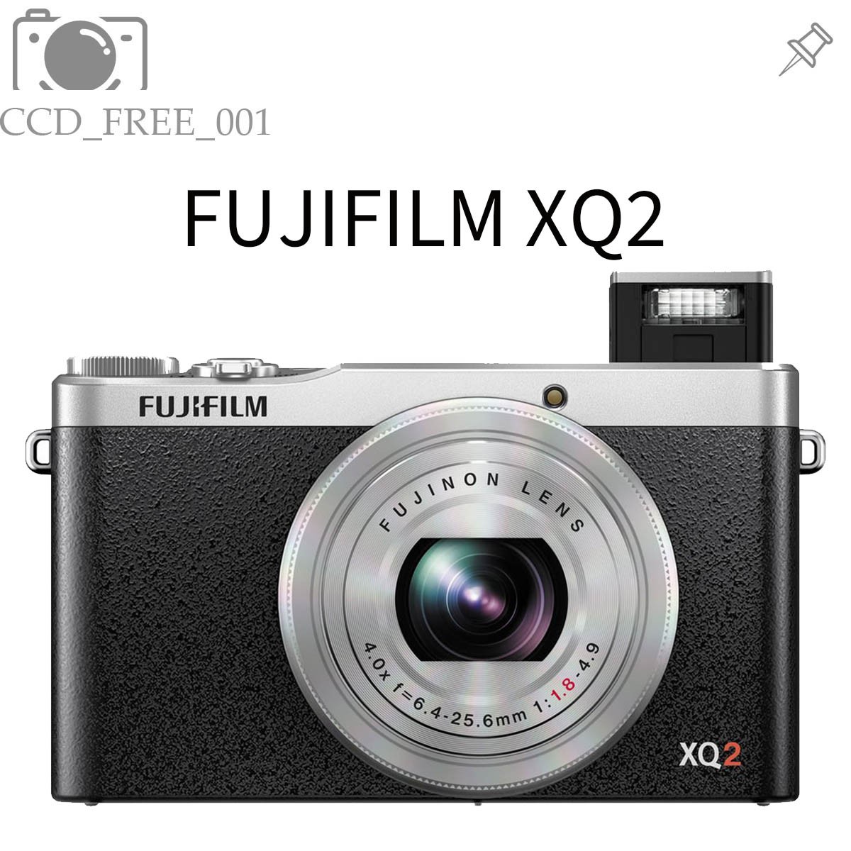 FUJIFILM XQ2 Digital Camera 12.0 MP 4x Optical Zoom Built-in Wi-Fi