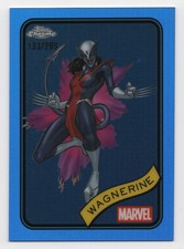2025 Topps Chrome Marvel Wagnerine #200 Blue Refractor /299