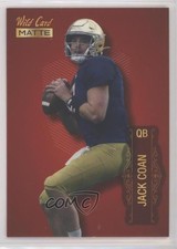 2022 Wild Card MATTE Red Jack Coan #MB-52 Rookie RC m5e. rookie card picture