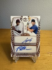 2024 Leaf Trinity - Dual Autographs Ryan Sloan Jurrangelo Cijntje #DA-21 /49