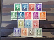 Znaczki Norwegia - Michel 215/18, 428/32, 588/93, 893 - stemplowane