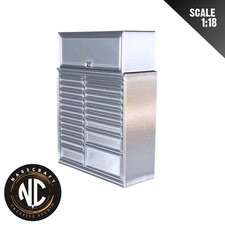 Miniature 1:18 Scale Mechanic Toolbox Scale Model for Diorama by Nagscraft