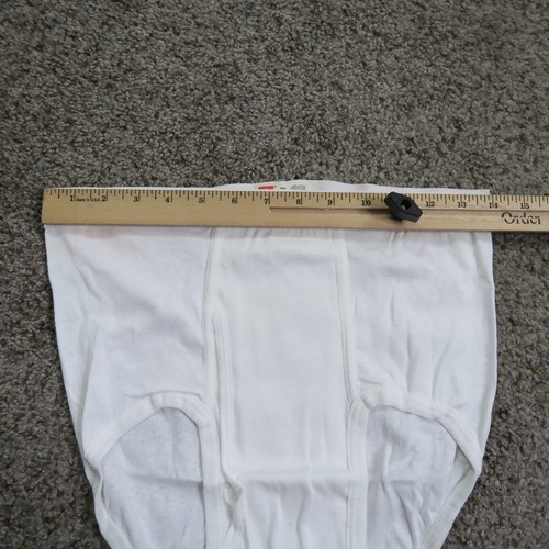 Vintage Hanes Unterwäsche Herren 36 weiß Slips Tighty Whities USA 3er Set 90er 80er - Bild 10 von 13