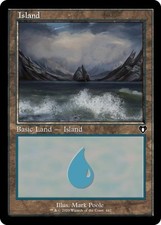 Island (442) (Retro Frame) -Foil Near Mint MTG Commander Masters