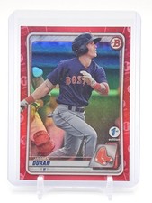 JARREN DURAN 2020 BOWMAN DRAFT 1ST RED REFRACTOR ROOKIE #BD-55 RED Q3668