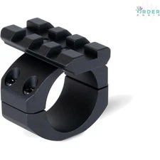 Piggyback Picatinny Ring Mount for Rifle Scope Red Dot 30mm Low Profile