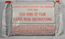 POLAROID Sealed New Old Stock TYPE 20C LAND FILM Pack POLAROID SWINGER