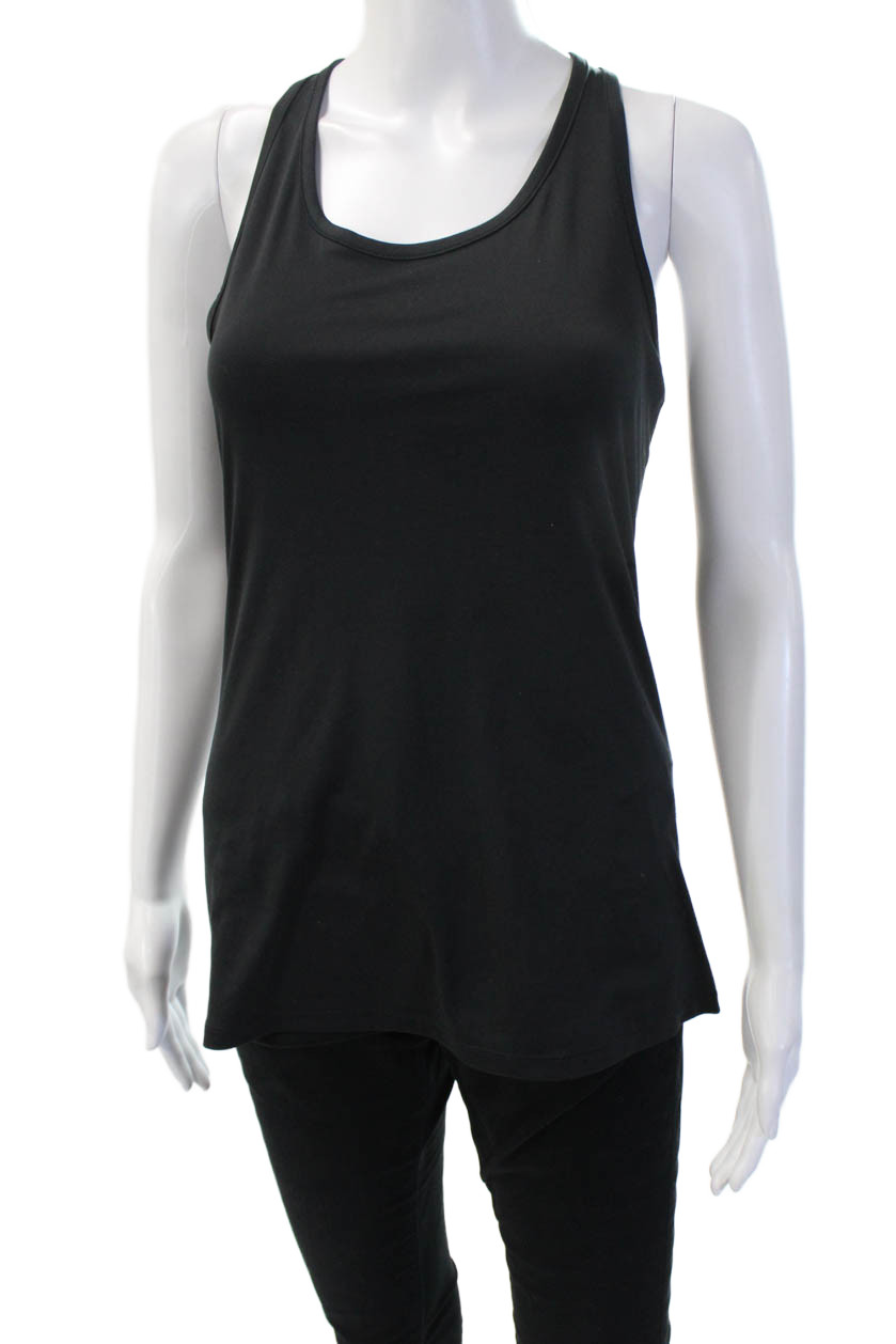 Nike Womens Basic Black Polyester Sleeveless Tank… - image 1
