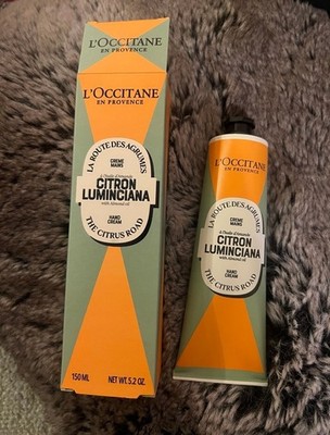 L'occitane en Provence Citron Luminciana Hand Cream The Citrus Road 5.2 oz NIB