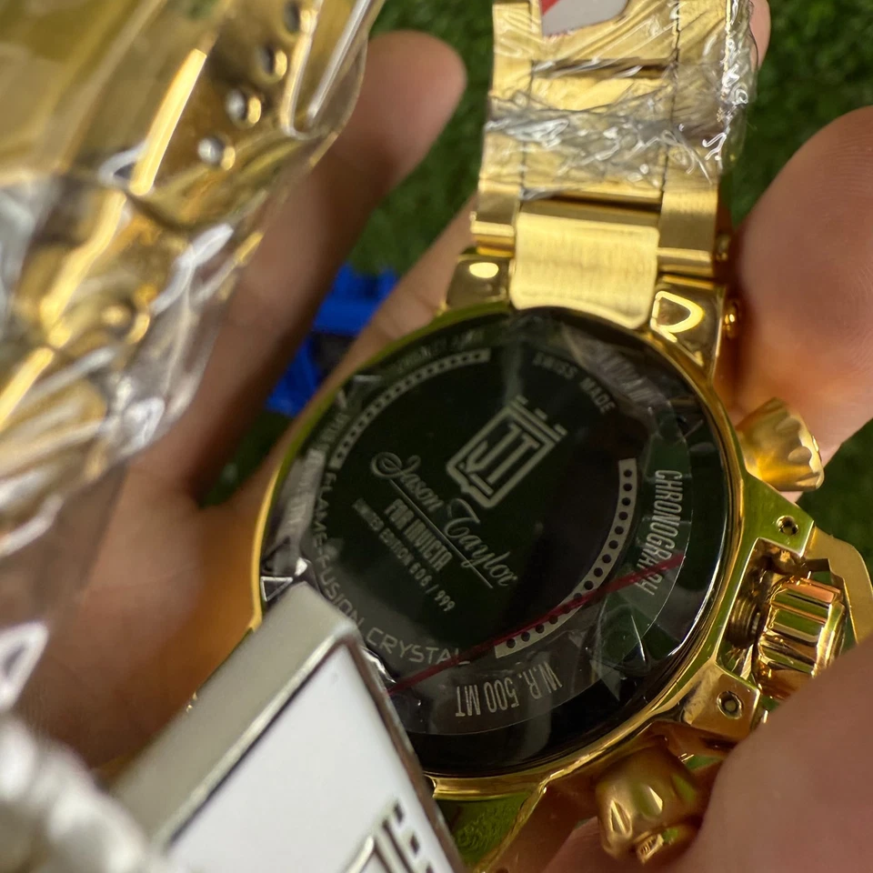 Invicta Watch Jason Taylor Limited Edition 14597 /999 - image 4 of 4