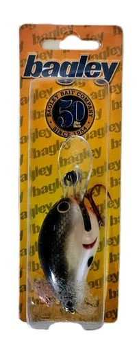 Vintage Bagley Diving B1 Balsa Crankbait Color Is Tennesse Shad Discontinued 