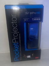 3M MPro150 Compact Portable LED Projector Black 8-50  Display NOS FACTORY SEALED