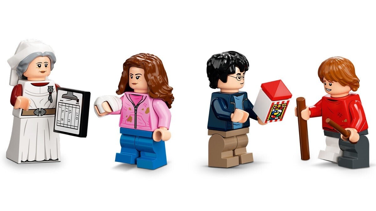 Mini Figure Hospital LEGO 76398 Harry Ron Madam Poppy Pomfrey Owl